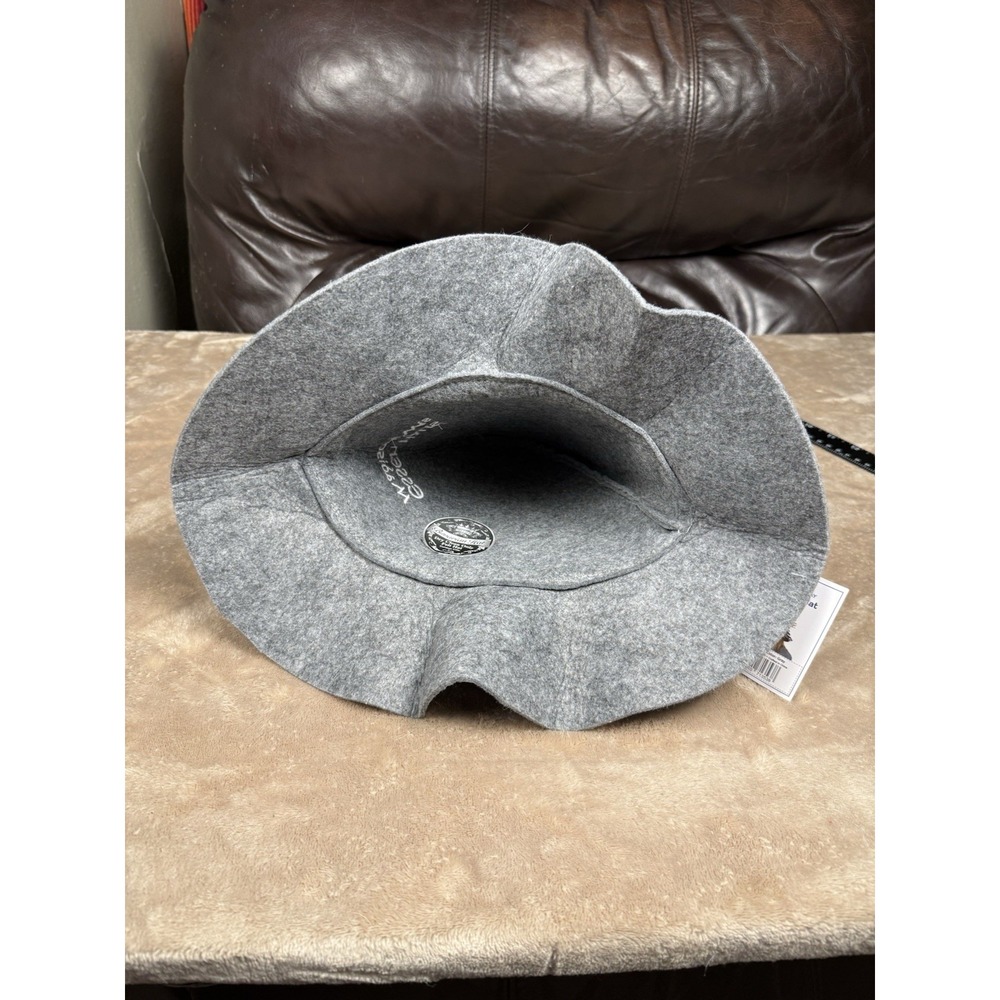 Essen Haus Gray Felt Pointed Hat Oktoberfest Masquerade One Size Z-EHR-H643 - Picture 10 of 11